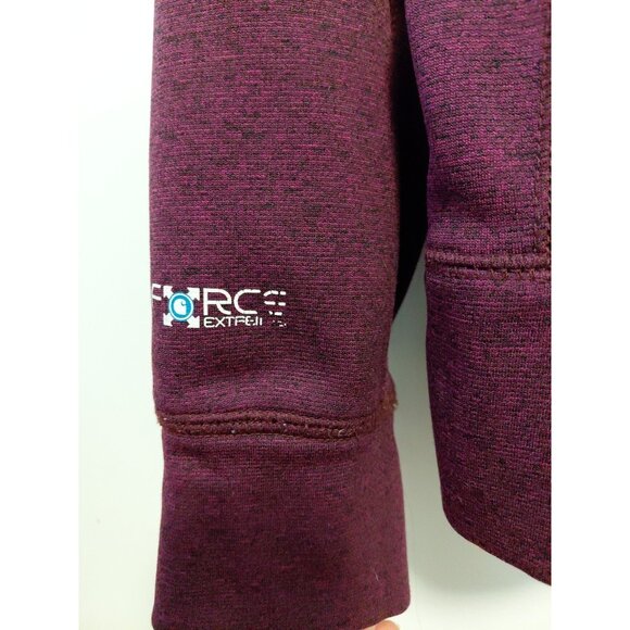 Carhartt Force Extreme Women's Hooded Sweatshirt Large Kangaroo Pockets Magenta - Picture 7 of 8